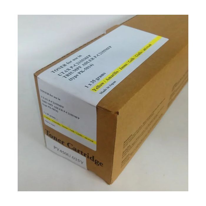 Тонер-картридж Tomoegawa UTAX/TRIUMPF PK-5014Y Yellow + chip (PY450U.035Y)