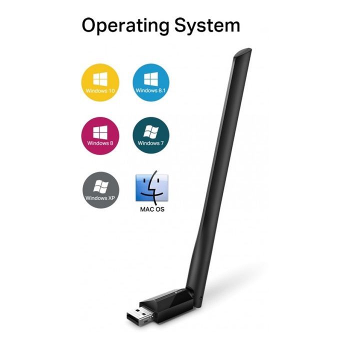 Сетевая карта Wi-Fi TP-Link ARCHER-T2U-PLUS изображение 6