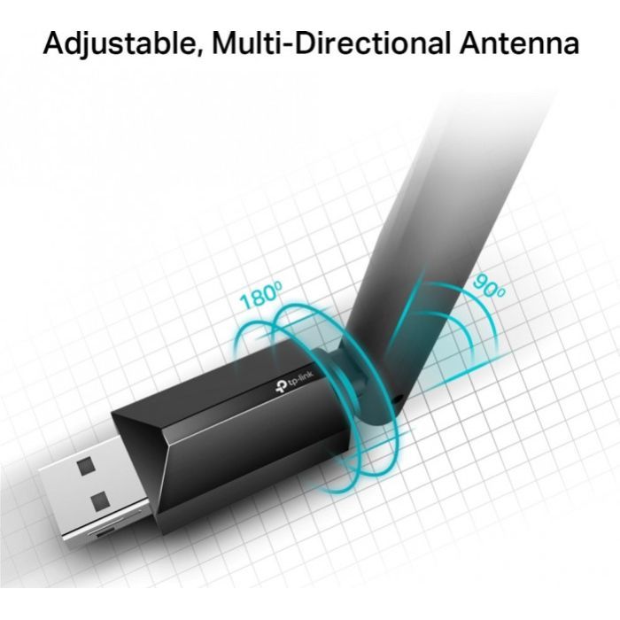 Сетевая карта Wi-Fi TP-Link ARCHER-T2U-PLUS изображение 7