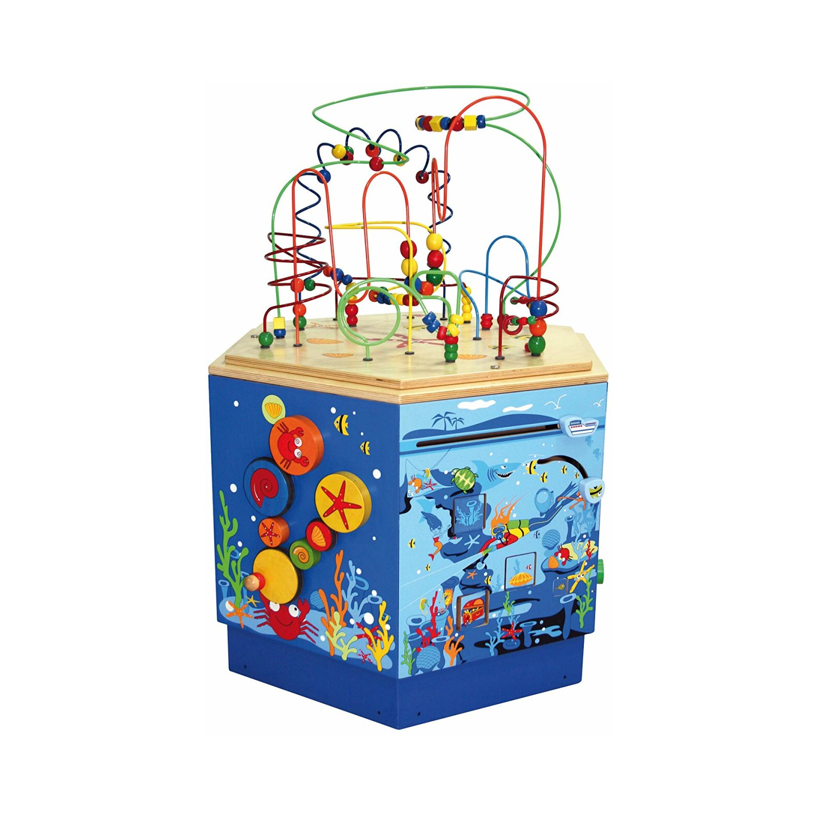 Развивающая игрушка Hape Лабиринт-центр "Коралловый риф" (E1907) изображение 2