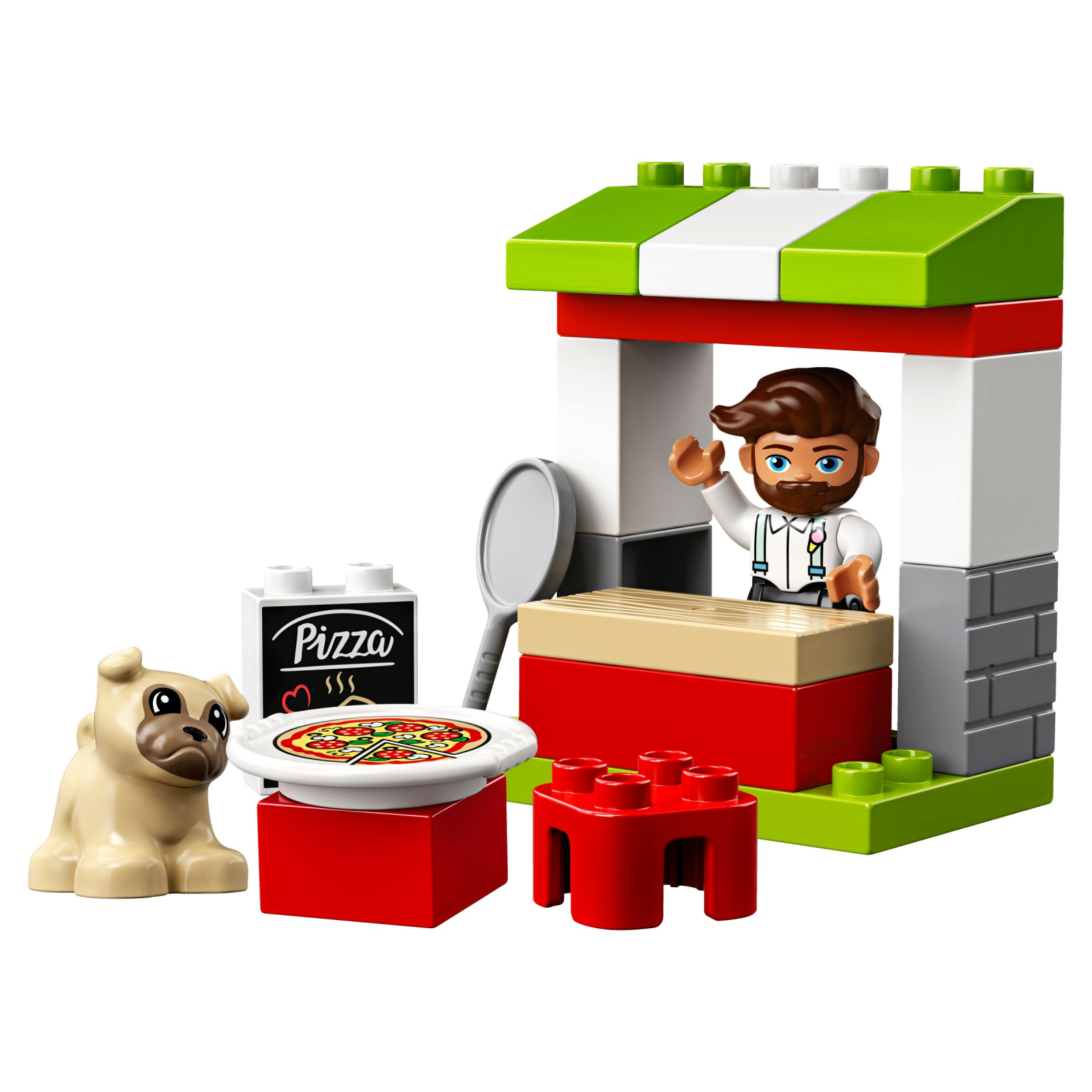 Конструктор LEGO DUPLO Town Киоск-пиццерия 18 деталей (10927) изображение 2