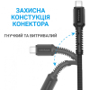 Дата кабель USB 2.0 AM to Type-C 1.0m 3 A MakeFuture (MCB-CD3GR) зображення 4
