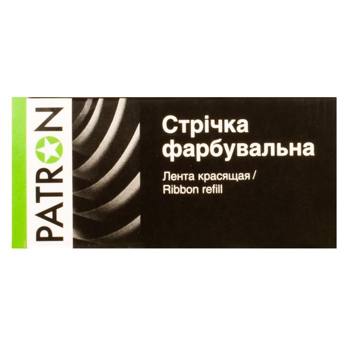 Стрічка до принтерів Patron 13мм X 5м (К) HD (PN-12.7-5SB/RIB-PN-12.7x5-К-B) зображення 2