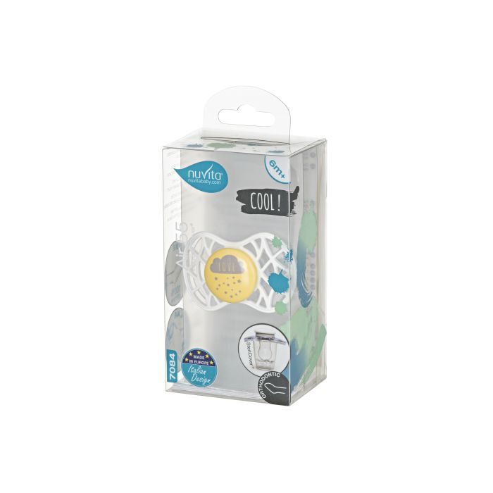 Пустушка Nuvita Air55 Cool 6m+ ортодонтична (NV7084SC) зображення 3