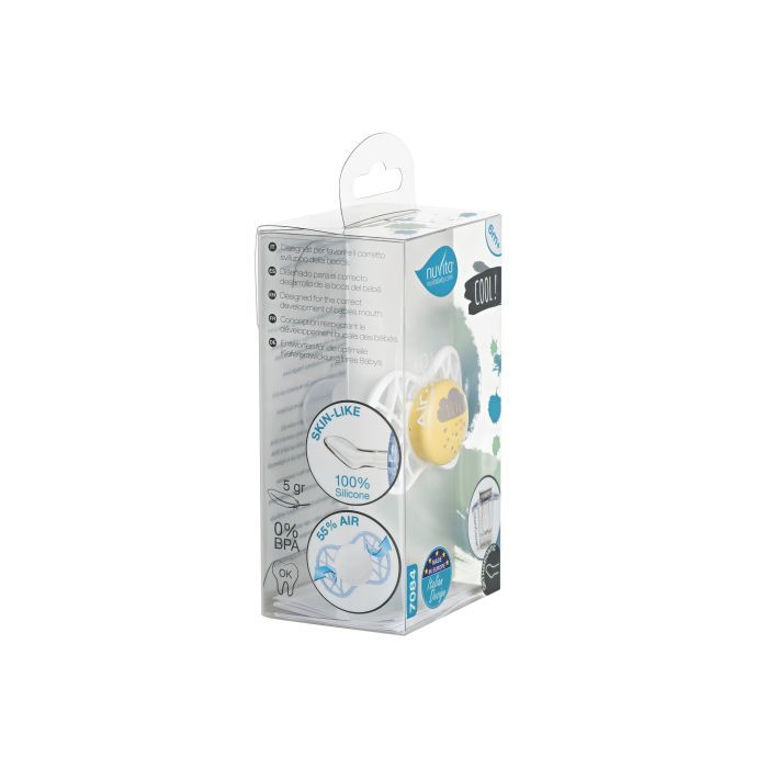 Пустушка Nuvita Air55 Cool 6m+ ортодонтична (NV7084SC) зображення 4