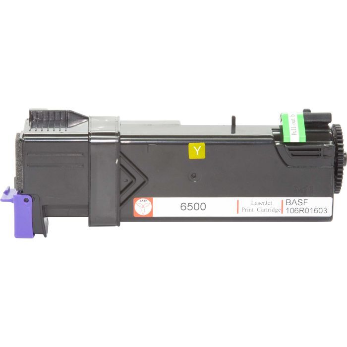 Тонер-картридж BASF Xerox Ph 6500/WC6505 Yellow 106R01603 (KT-106R01603) изображение 2