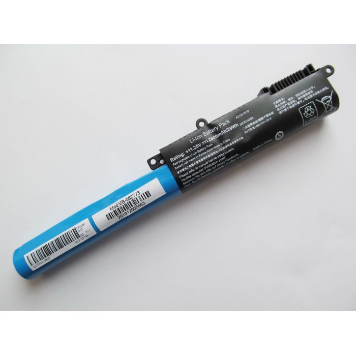 Аккумулятор для ноутбука Asus X540 A31N1519, 2600mAh (29Wh), 3cell, 11.25V, Li-ion AlSoft (A47469) изображение 2