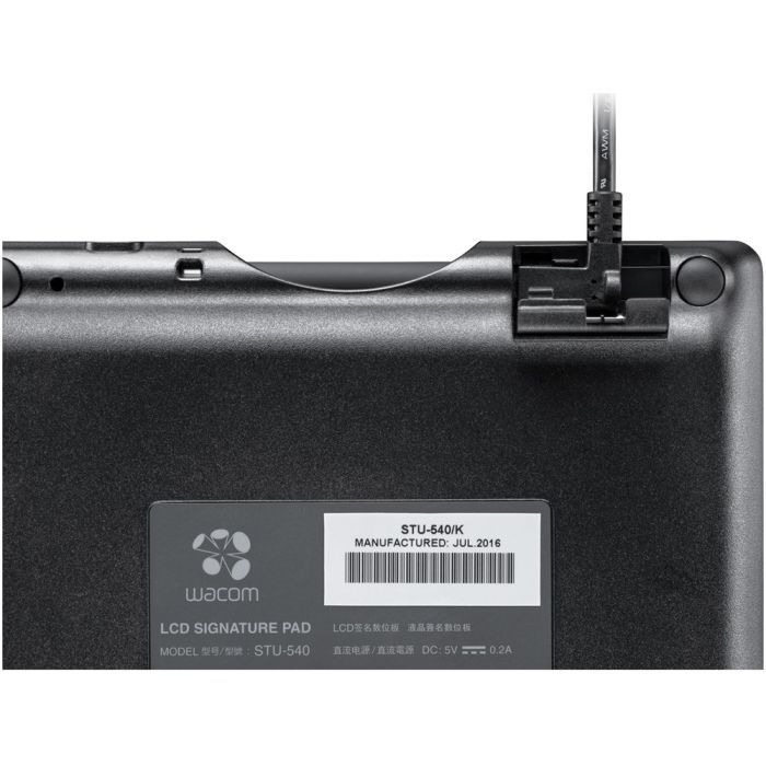 Графический планшет Wacom Signature STU-540 (STU540-CH2) изображение 4