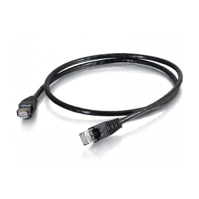 Патч-корд 1м, UTP, cat.5e, CCA, black Ritar (PCR-CCA/1Bk)