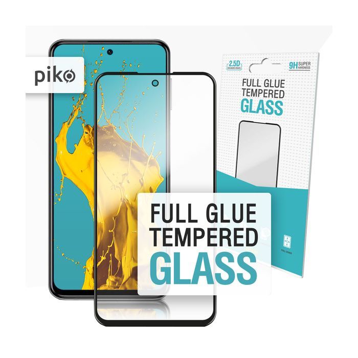 Скло захисне Piko Full Glue Xiaomi Redmi Note 9 Pro black (1283126501883)