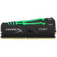 Модуль пам'яті для комп'ютера DDR4 64GB (2x32GB) 3600 MHz HyperX Fury RGB Black Kingston Fury (ex.HyperX) (HX436C18FB3AK2/64) зображення 4