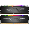 Модуль памяти для компьютера DDR4 64GB (2x32GB) 3600 MHz HyperX Fury RGB Black Kingston Fury (ex.HyperX) (HX436C18FB3AK2/64)