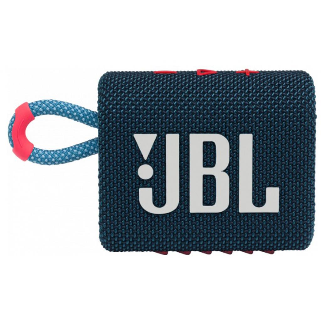Акустическая система JBL Go 3 Red (JBLGO3RED)