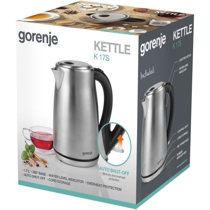 Электрочайник Gorenje K17S изображение 4