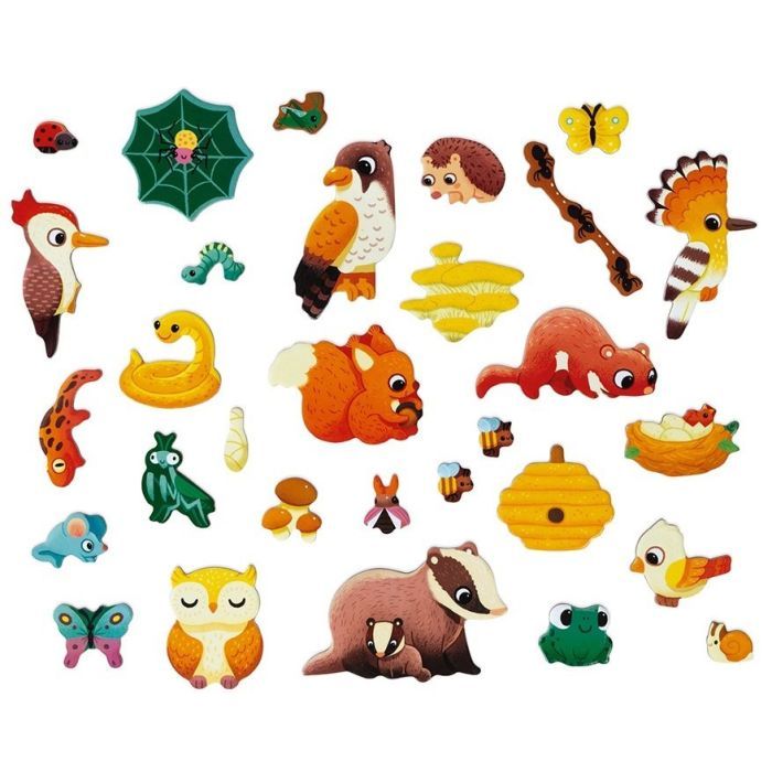 Развивающая игрушка Janod Магнитный набор Дерево (J05461) изображение 3