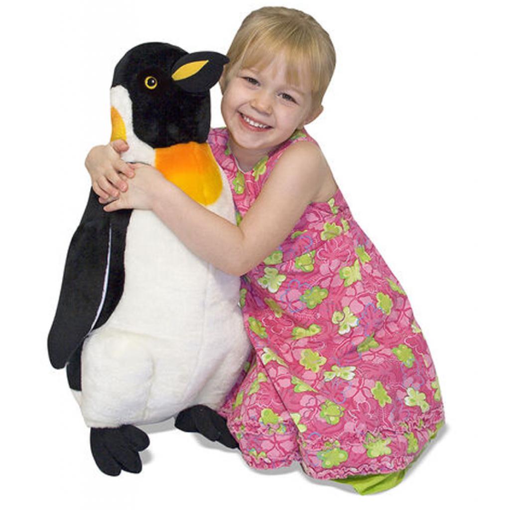 Мягкая игрушка Melissa&Doug Большой плюшевый пингвин, 60 см (MD12122) изображение 2