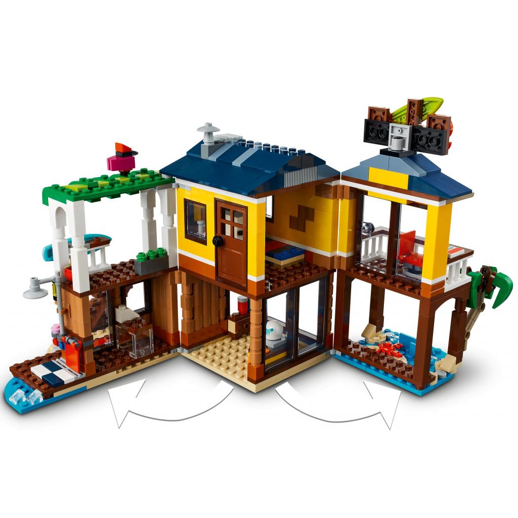 Конструктор LEGO Creator Пляжный домик серферов 564 детали (31118) изображение 11