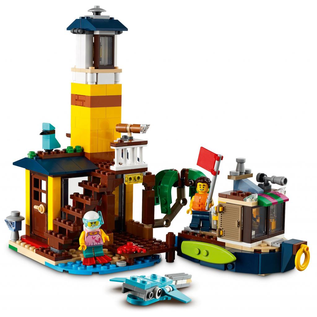 Конструктор LEGO Creator Пляжный домик серферов 564 детали (31118) изображение 4