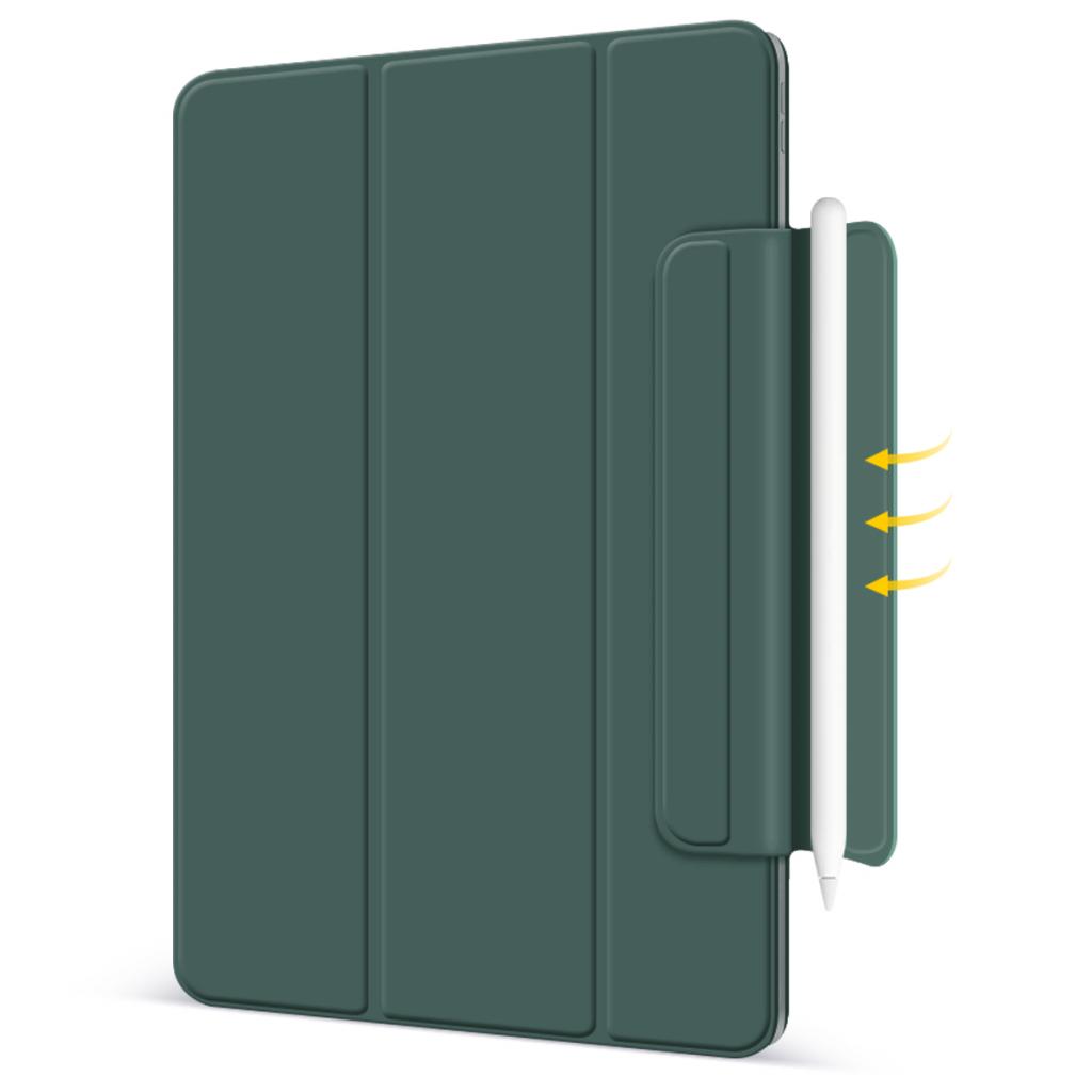 Чохол до планшета BeCover Magnetic Buckle Apple iPad Air 10.9 2020 Dark Green (705542) зображення 2