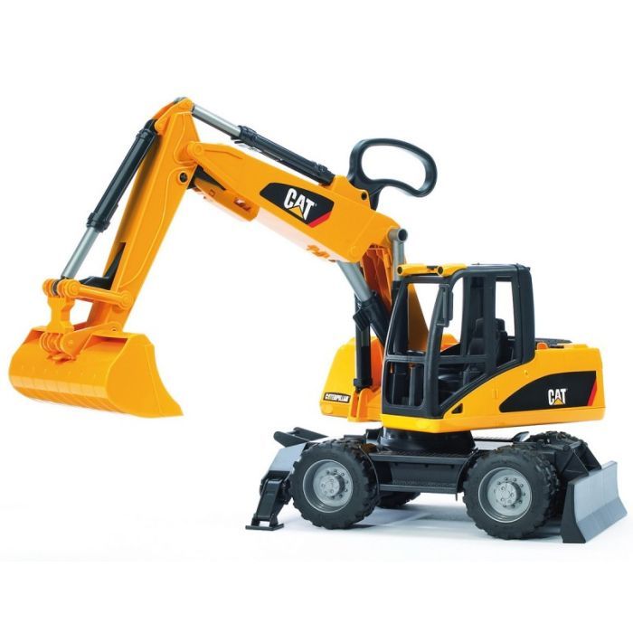Спецтехника Bruder экскаватор колёсный Caterpillar, М116 (02445) изображение 5