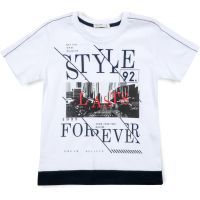 Футболка детская Breeze "STYLE FOREVER" (14535-134B-blue)