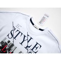 Футболка детская Breeze "STYLE FOREVER" (14535-134B-blue) изображение 3