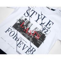 Футболка детская Breeze "STYLE FOREVER" (14535-134B-blue) изображение 4
