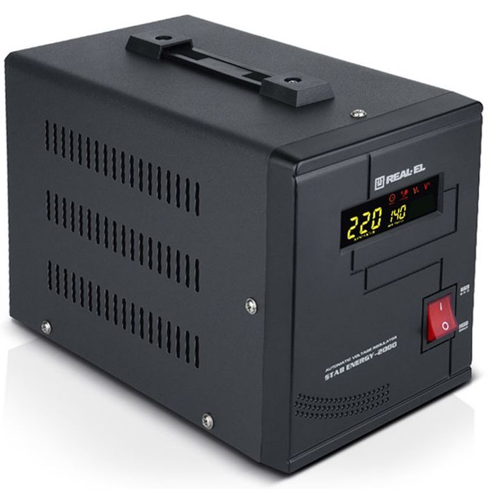 Стабилизатор REAL-EL STAB ENERGY-2000 (EL122400013) изображение 3