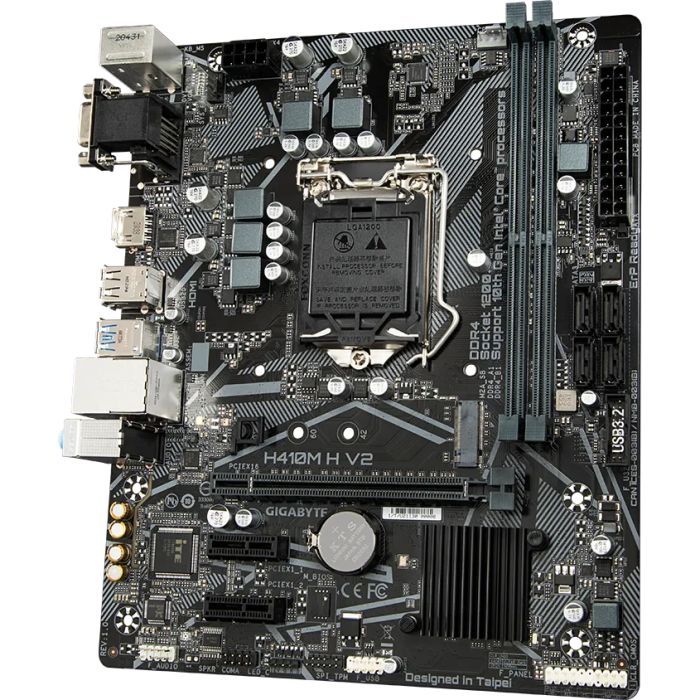 Материнская плата GIGABYTE H410M H V2 изображение 4