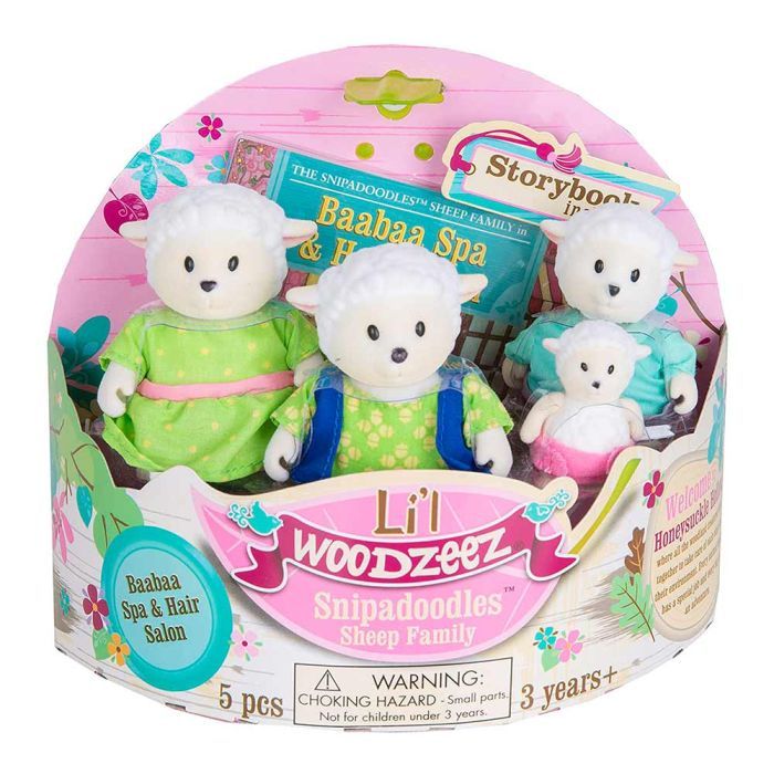 Фігурка Li'l Woodzeez Сім'я овечок (6159Z) зображення 5