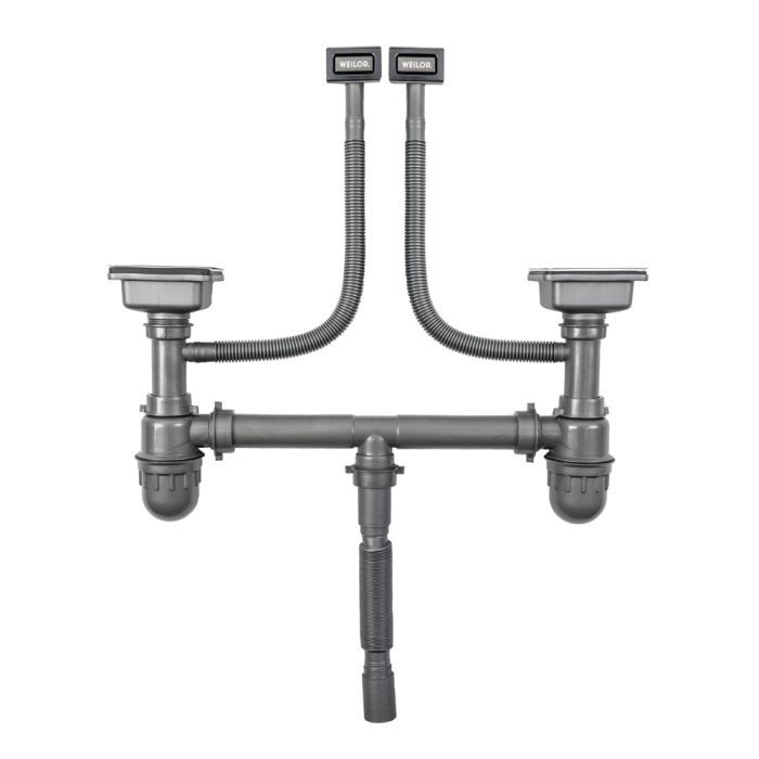 Мийка кухонна Weilor FILIGRAN WRC TB8945 GRAPHIT зображення 8