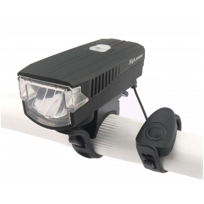 Передняя велофара Velotrade BC-FL1588 350лм LED Li-on 1200mAh USB (LTSS-040)