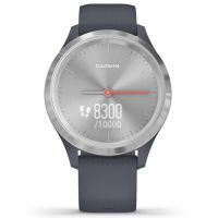 Смарт-годинник Garmin vivomove 3S, Silver, Granite Blue, Silicone (010-02238-20) зображення 2