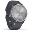 Смарт-годинник Garmin vivomove 3S, Silver, Granite Blue, Silicone (010-02238-20) зображення 3