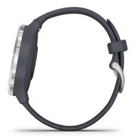 Смарт-годинник Garmin vivomove 3S, Silver, Granite Blue, Silicone (010-02238-20) зображення 4