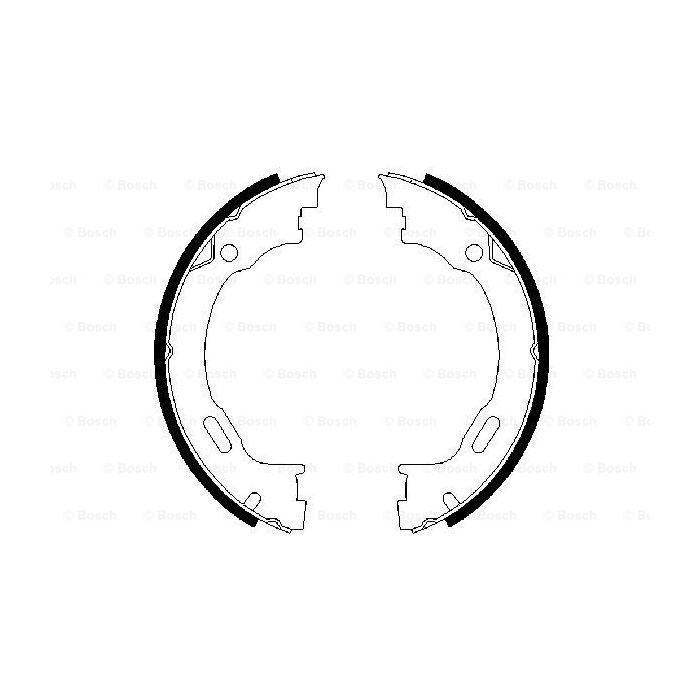 Гальмівні колодки Bosch 0 986 487 609 зображення 5