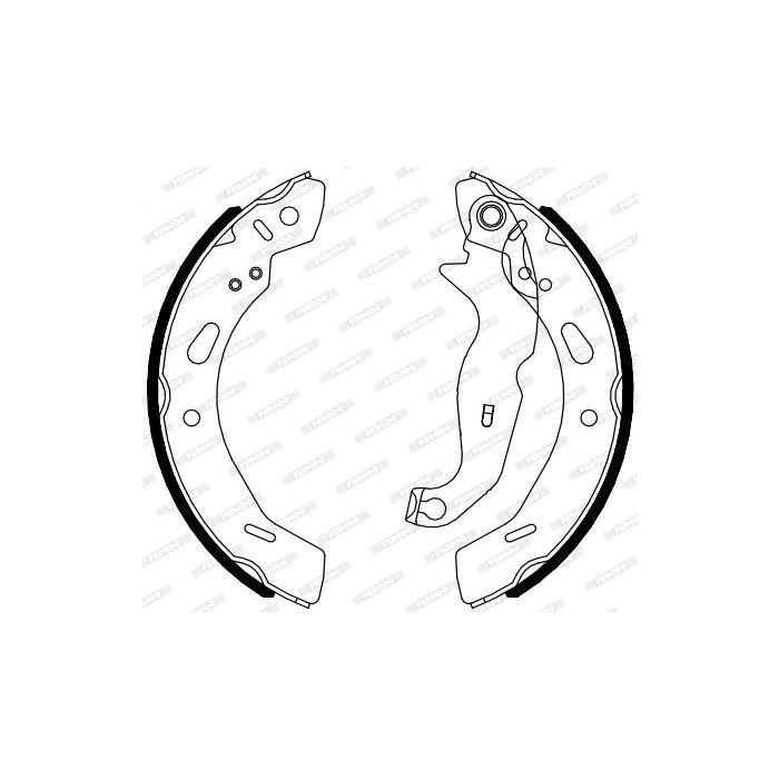 Тормозные колодки FERODO FSB4080