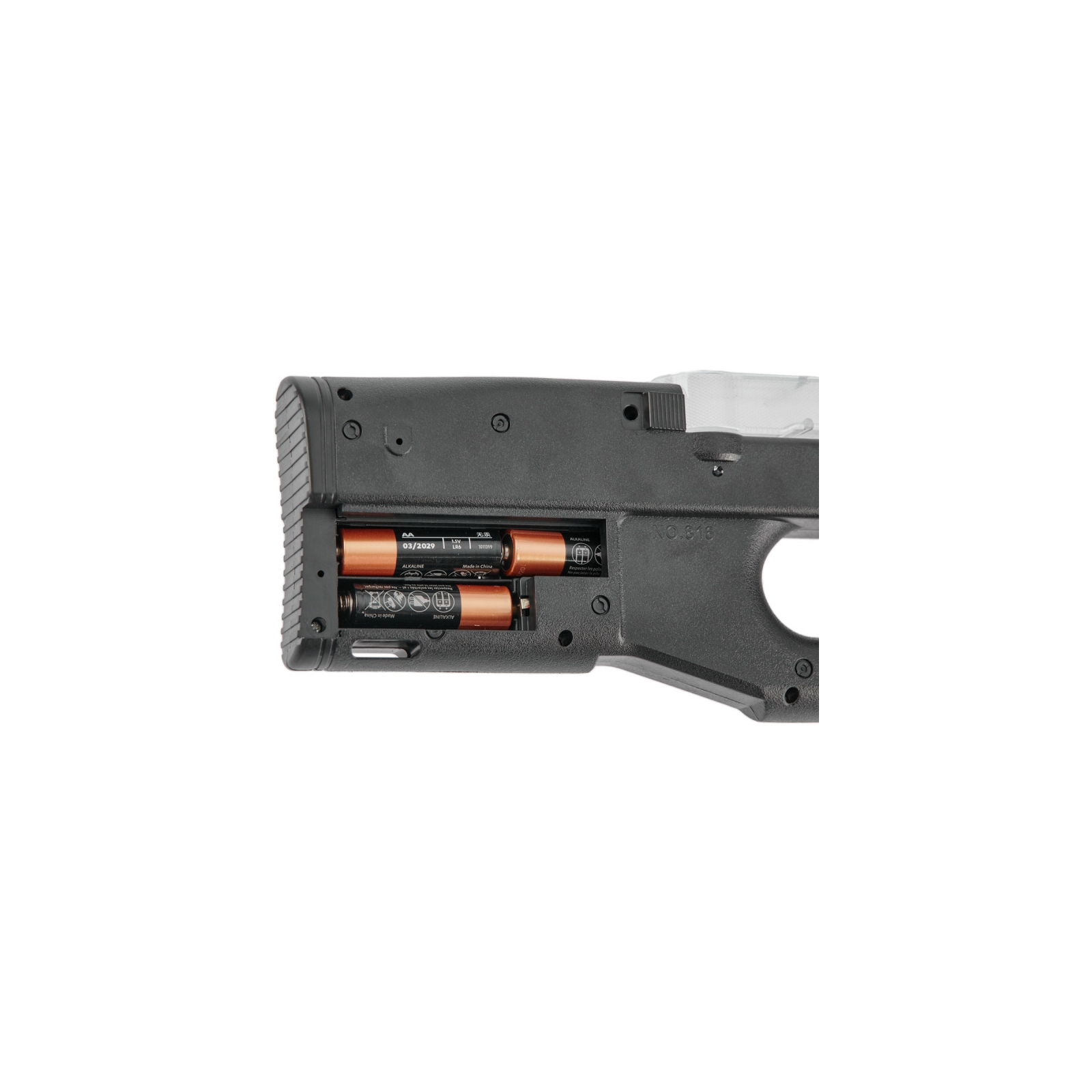 Игрушечное оружие ZIPP Toys Автомат свето-звуковой FN P90, черный (816B) изображение 4