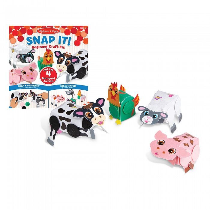 Набор для творчества Melissa&Doug Сельскохозяйственные животные (MD30196) изображение 2