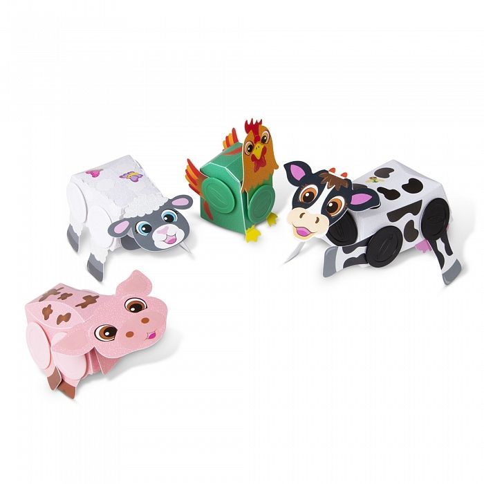 Набор для творчества Melissa&Doug Сельскохозяйственные животные (MD30196) изображение 4