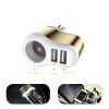 Зарядное устройство XoKo CC-303 2 USB 2.1A Gold / White (CC-303-GDWH) изображение 3