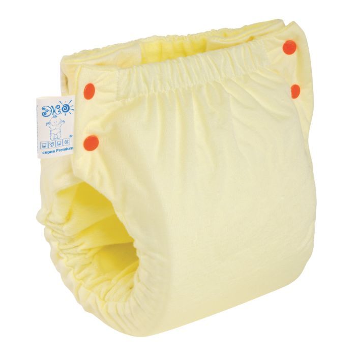 Подгузники Еко Пупс Easy Size Premium 5-9 кг Abso Maxi Желтый (ТПК2ВК4-2ж)
