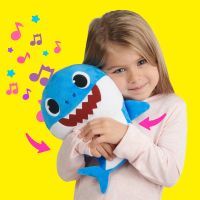 Інтерактивна іграшка Baby Shark м'яка іграшка - Тато Акуленятка (61032) зображення 3