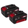 Аккумулятор к электроинструменту Einhell Twinpack 18V 4.0Ah, PXC Plus, 2шт., 1.47кг (4511489)