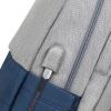 Рюкзак для ноутбука RivaCase 17.3" 7567 Prater, Grey / Dark Blue (7567Grey/DarkBlue) изображение 9