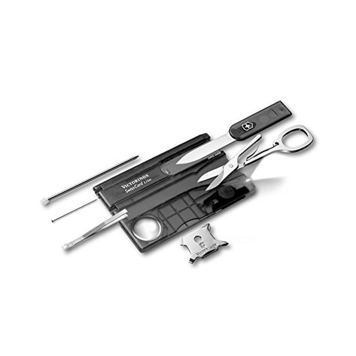 Мультитул Victorinox SwissCard Lite Transparent Black (0.7333.T3)