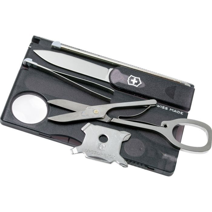 Мультитул Victorinox SwissCard Lite Transparent Black (0.7333.T3) зображення 2