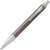 Ручка шариковая Parker IM 17 Premium Dark Espresso Chiselled CT BP (24 332) изображение 2