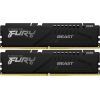 Модуль памяти для компьютера DDR5 32GB (2x16GB) 5200 MHz Beast Black Kingston Fury (ex.HyperX) (KF552C40BBK2-32)