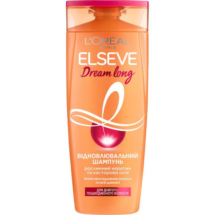 Шампунь Elseve Dream Long для довгого та пошкодженого волосся 400 мл (3600523759521)
